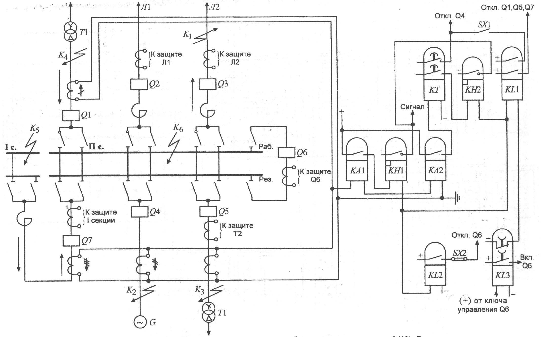 Релейная защита 110 кв. Схема ЛЗШ 10 кв. Схема ДЗШ 110 кв. Дифференциальная защита шин 110 кв. ДЗШ шин 110 кв.