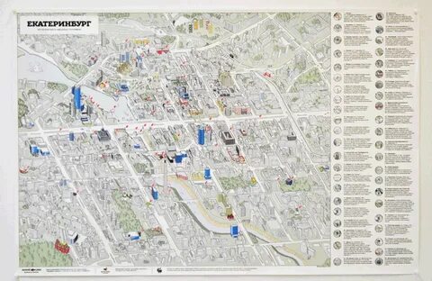 Карта университетов екатеринбурга