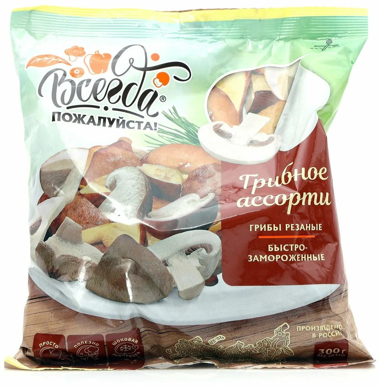 мороженое с грибами