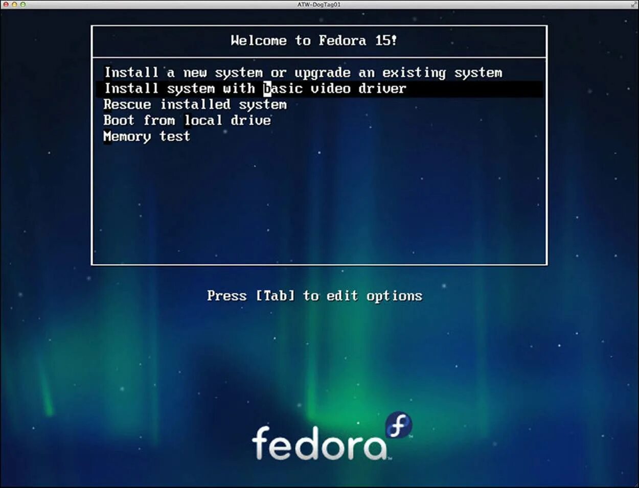 Live CD Linux. Fedora LXDE. Fedora CD. Fedora Boot options.