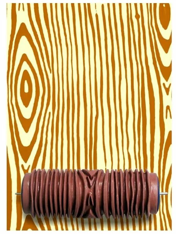 имитирующее дерево. имитация дерева. имитирующее дерево. узорный валик для декора стен. имитация дерева в интерьере.