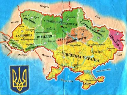 Подолье на карте