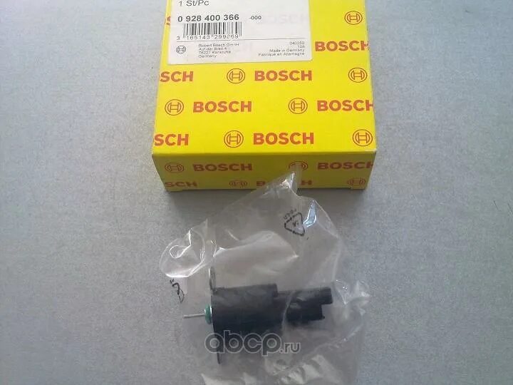 0928400366 Клапан топливного насоса разгрузочный Bosch. 0 928 400 529 Bosch. 0 928 400 323 Отключающий клапан. Bosch 0 928 400 529 упаковка товара. 0 928 400