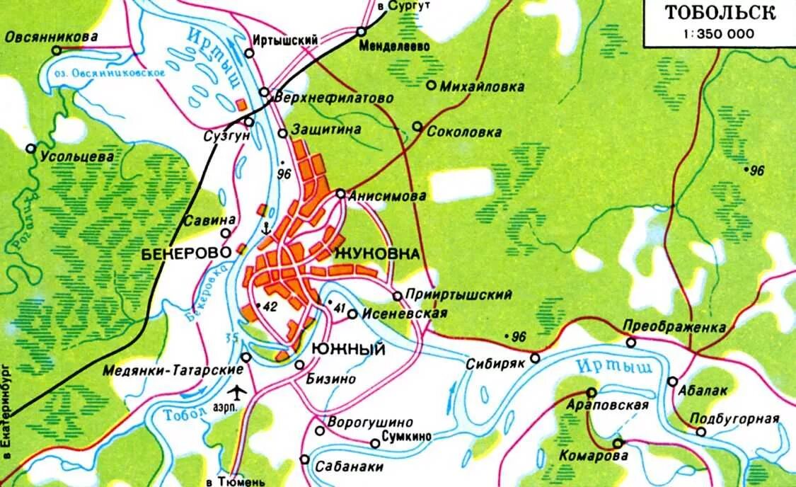 Показать карту тобольска. Город Тобольск на карте. Тобольск на карте России. Г Тобольск на карте России. Тюмень и Тобольск на карте.