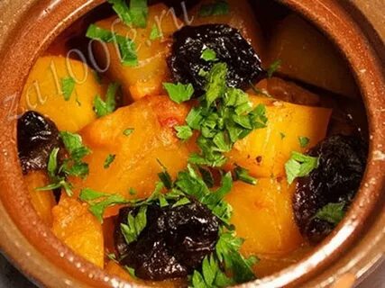 Горшочки с черносливом