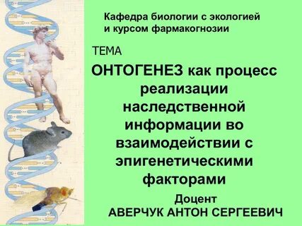 Факультет биология экология