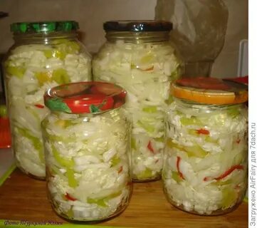 Капуста на зиму пошагово