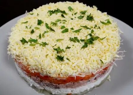 Салат с сливочным маслом