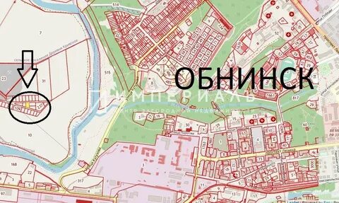 Снт нептун обнинск на карте