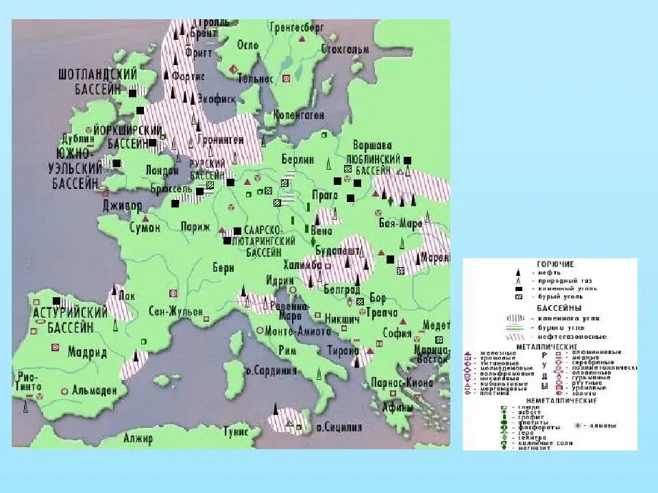 Зарубежная европа ископаемые. Месторождения полезных ископаемых зарубежной Европы. Полезные ископаемые Западной Европы карта. Минеральные ресурсы Западной Европы таблица. Природные ресурсы Западной Европы карта.
