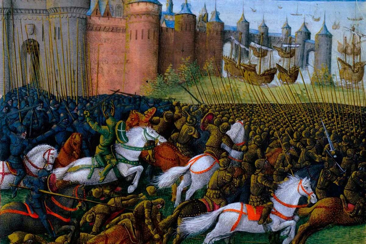 Сколько длилась осада тира. Битва при Хаттине 1187. Крестовые походы. Крестовые походы фото.
