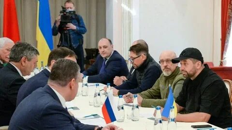 Первые переговоры с украиной