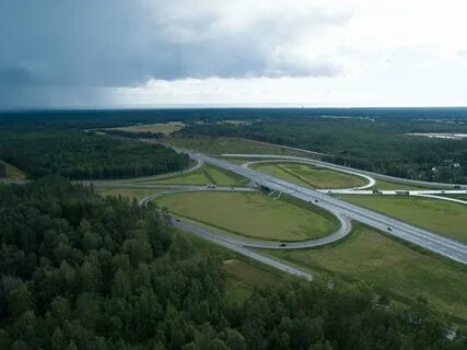 Ленинградская область трасса