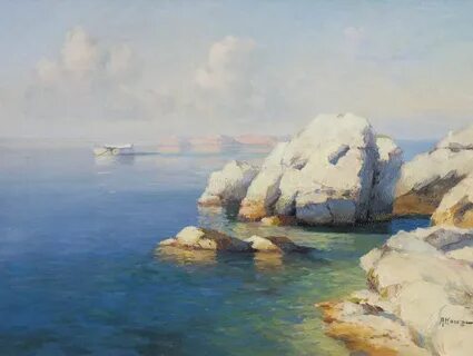 Русский художник морские пейзажи