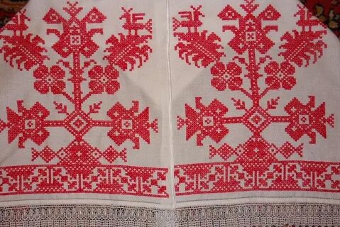 Древо жизни в вышивке