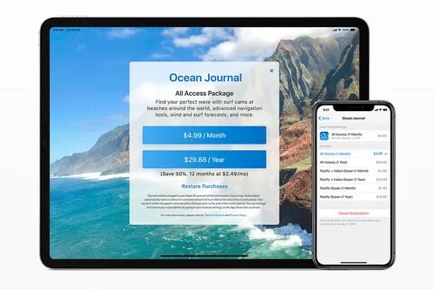 Подписка app