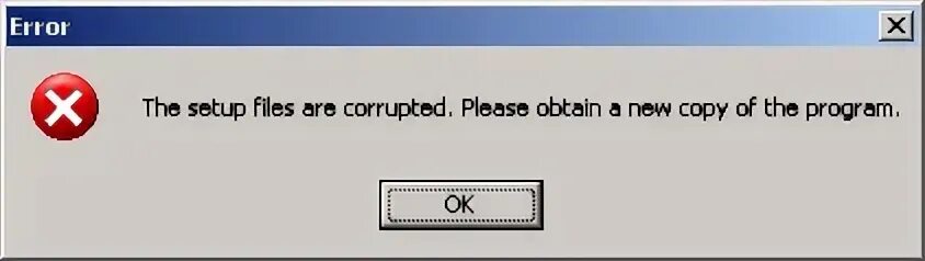 The setup files are corrupted please. The setup files are corrupted please