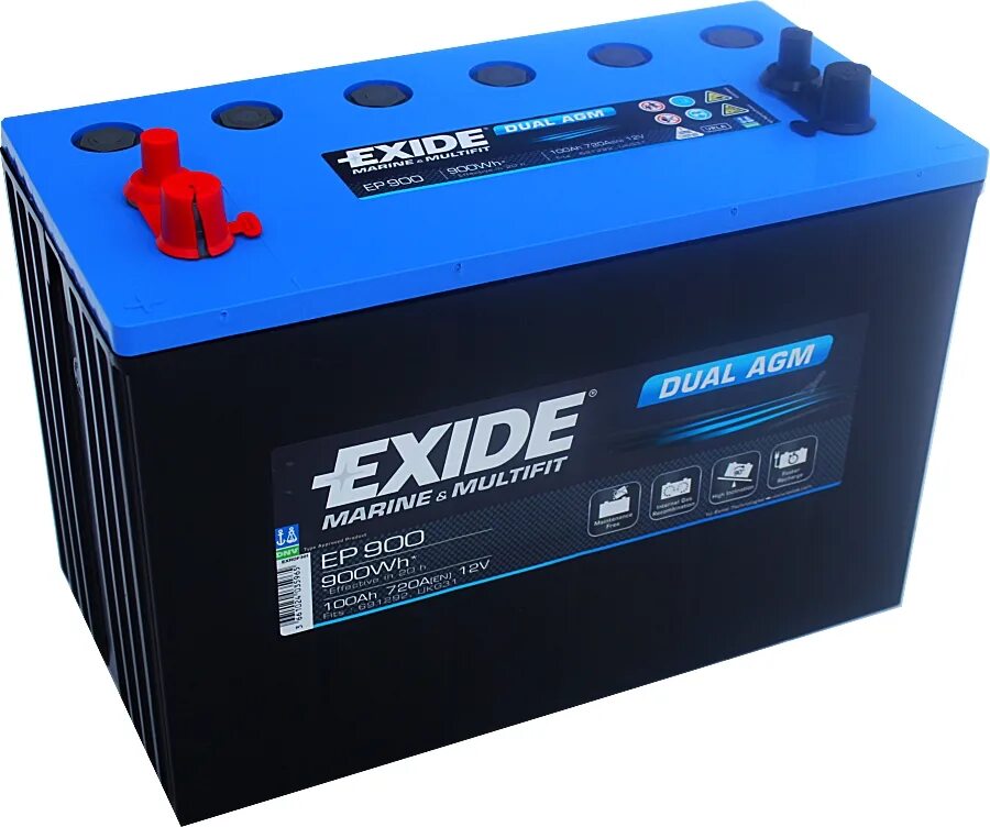 Купить аккумулятор c. АКБ Exide 100ah AGM. Аккумулятор Exide AGM 100ah. Exide ep900. АГМ Эксайд 100.