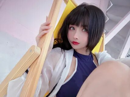 Net Red COSER Photo COS Welfare rioko Ryoko - Renang di Atap - Gambar 17 
