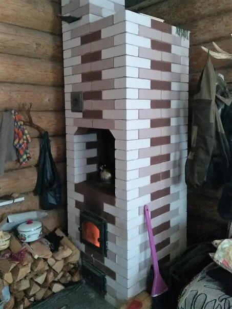 Покраска печей из кирпича своими руками фото Чем покрасить кирпичную печь в доме: выбираем краску