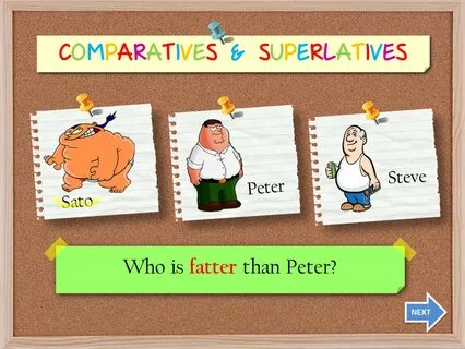 Comparative superlative pictures