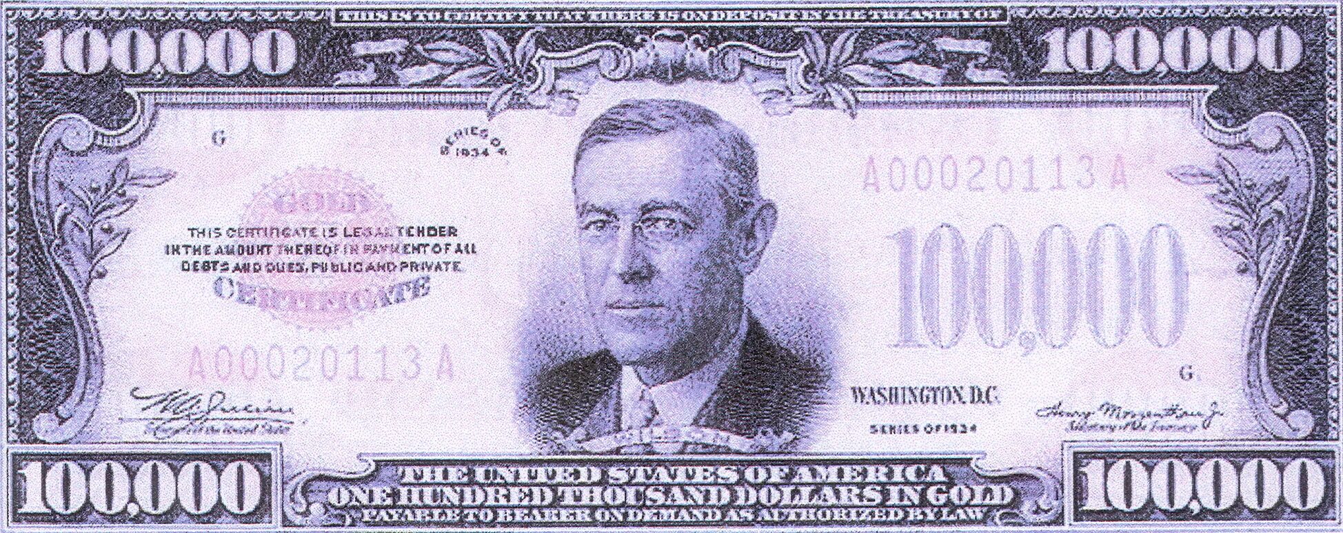 100 000 Долларов банкнота. Самая большая купюра. Купюра 100000 долларов США. Банкнота 100000 долларов 1934 года. 10000 долларов в рублях 2024