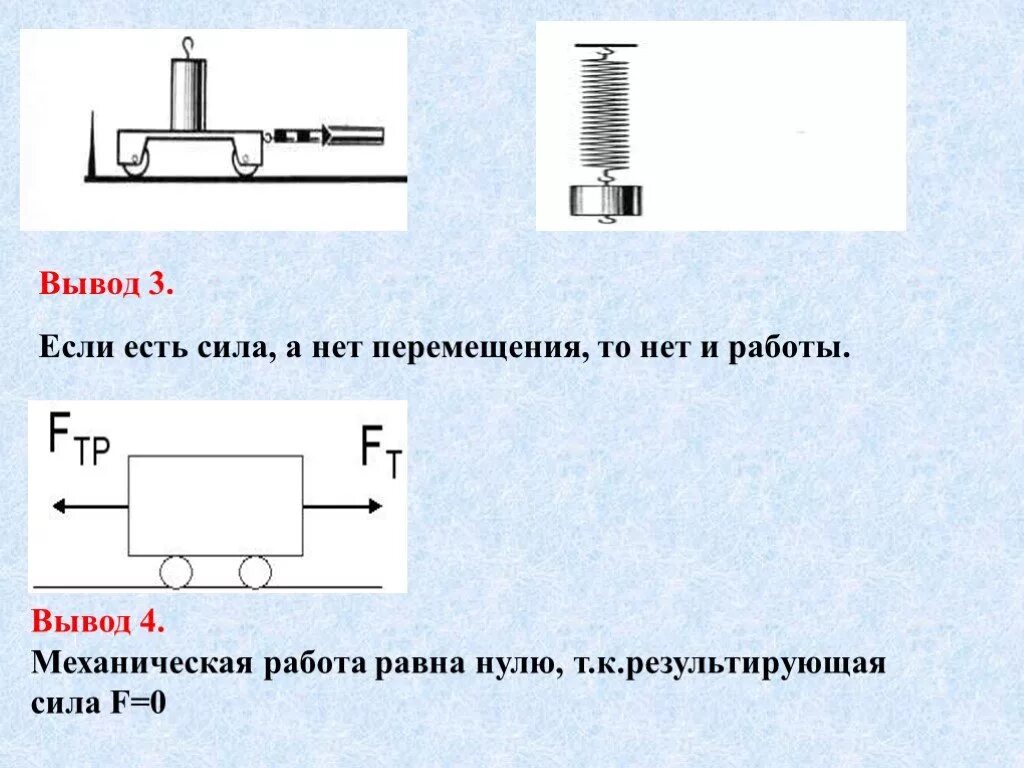 Работа может быть физика 7 класс. Механическая работа. механическая работа равна нулю. механическая работа физика 7 класс. механическая работа рисунок.