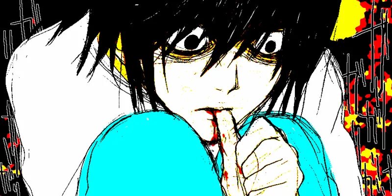 L fan. Lawliet Art. Эл Лоулайт gif. Лоулайт в Дожде. Эл Лоулайт под дождем.