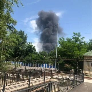 Пожар в алматы