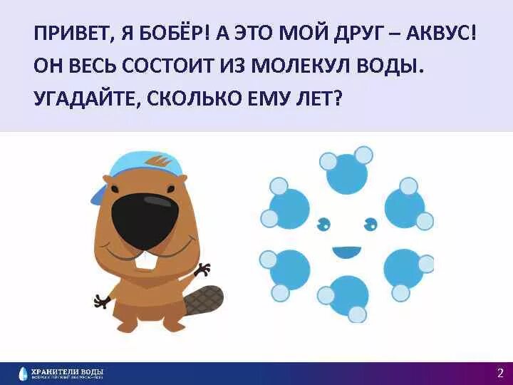 Отгадать сколько лет. Хранители воды презентация. Привет бобер. Привет бобер привет. Хранители воды Всероссийский экоурок.