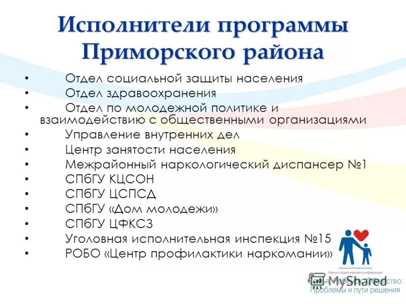 Программа исполнителей. Программа исполнителей