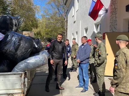 Пункт гуманитарной помощи военнослужащим