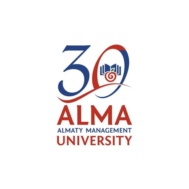 Алмаю. ALMAU. Alma University. Almaty Management University. ALMAU лого.