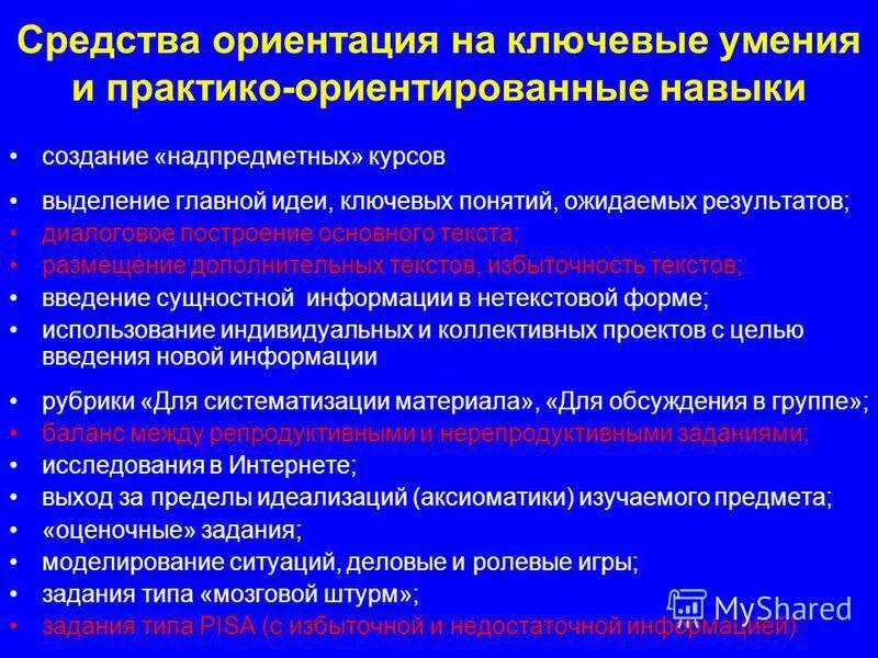 навыки создания презентаций