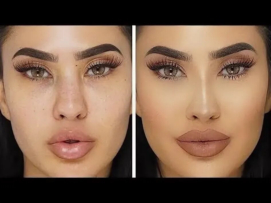 Как с помощью макияжа сделать нос короче Nose contour Nose makeup, Contour makeup, Makeup artist tips