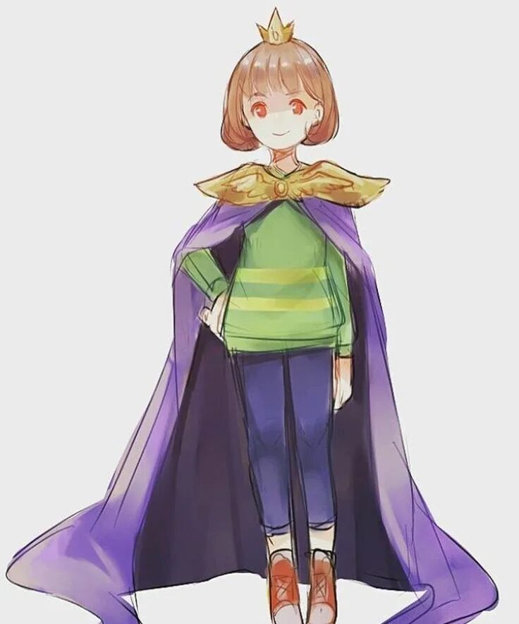Chara dungeon code. Чара undertale. chara королева undertale. фриск королева. чара королева арт.
