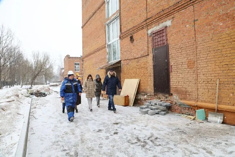 Строительство школы губернский чехов. Проверил ход работ. Проверил ход работ. Рассказовский район выборы с пичер кого выбираем в 2022. Культура ремонт фото.