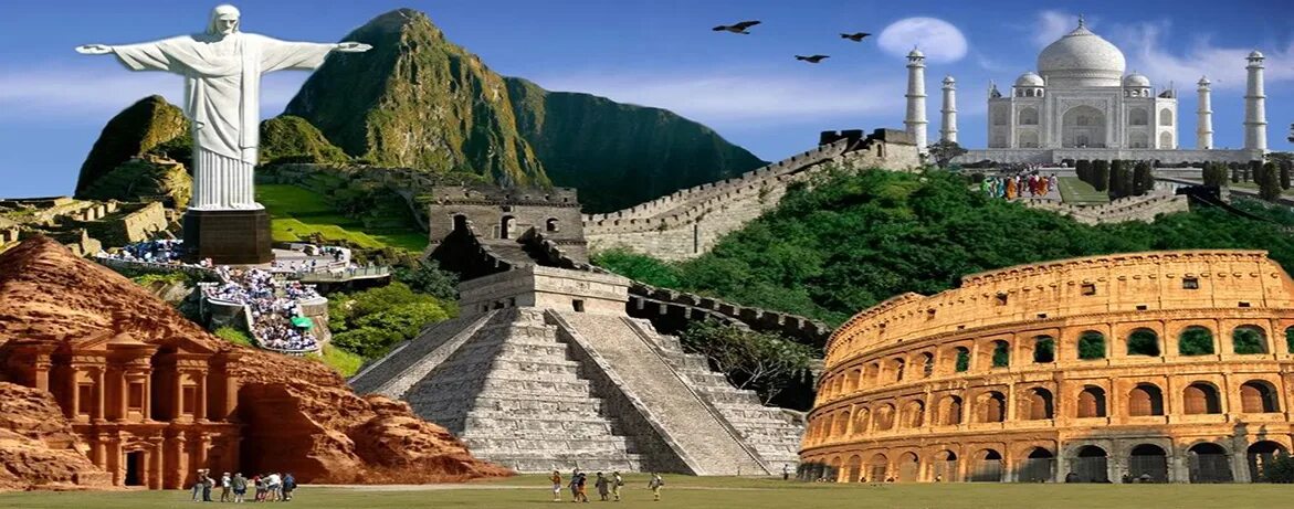 Seven wonders of the world are. 7 Wonders of the World. New Seven Wonders of the World.