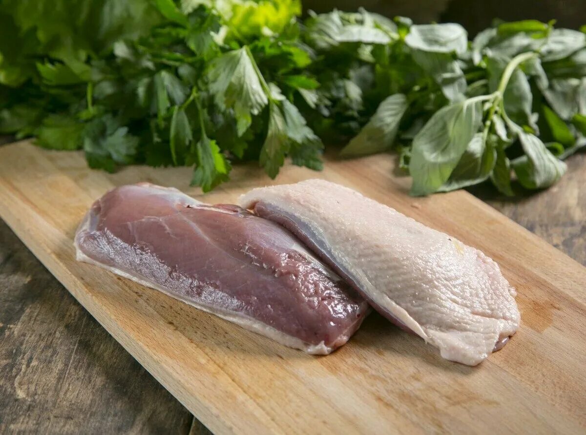 филе утки с кожей