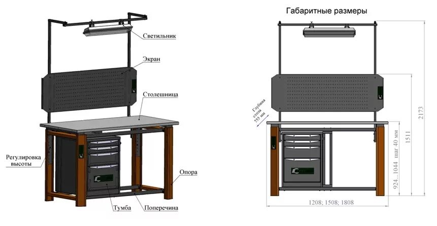 Высота стола в мастерской. Верстак слесарный н9938 габариты. Верстак слесарный Tool BOOX 1200 tb5. Верстак Toolbox TBP 1800. Верстак ВСЛ СТТ 1500 1401.108.