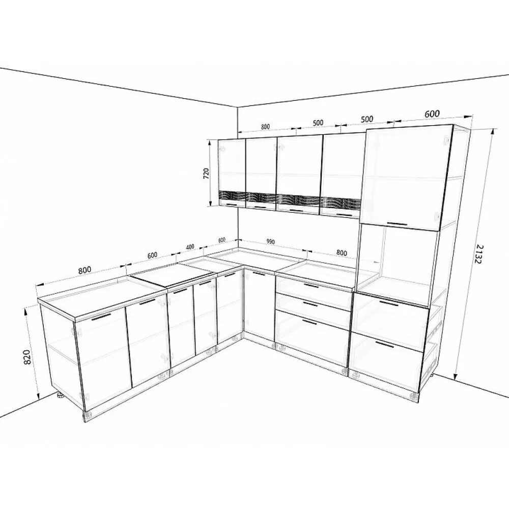 Высота кухонной столешницы 910мм. Высота кухонного гарнитура снизу. Кухонная мебель вид сбоку чертеж. Угловой кухонный гарнитур 2000х1400 схема.