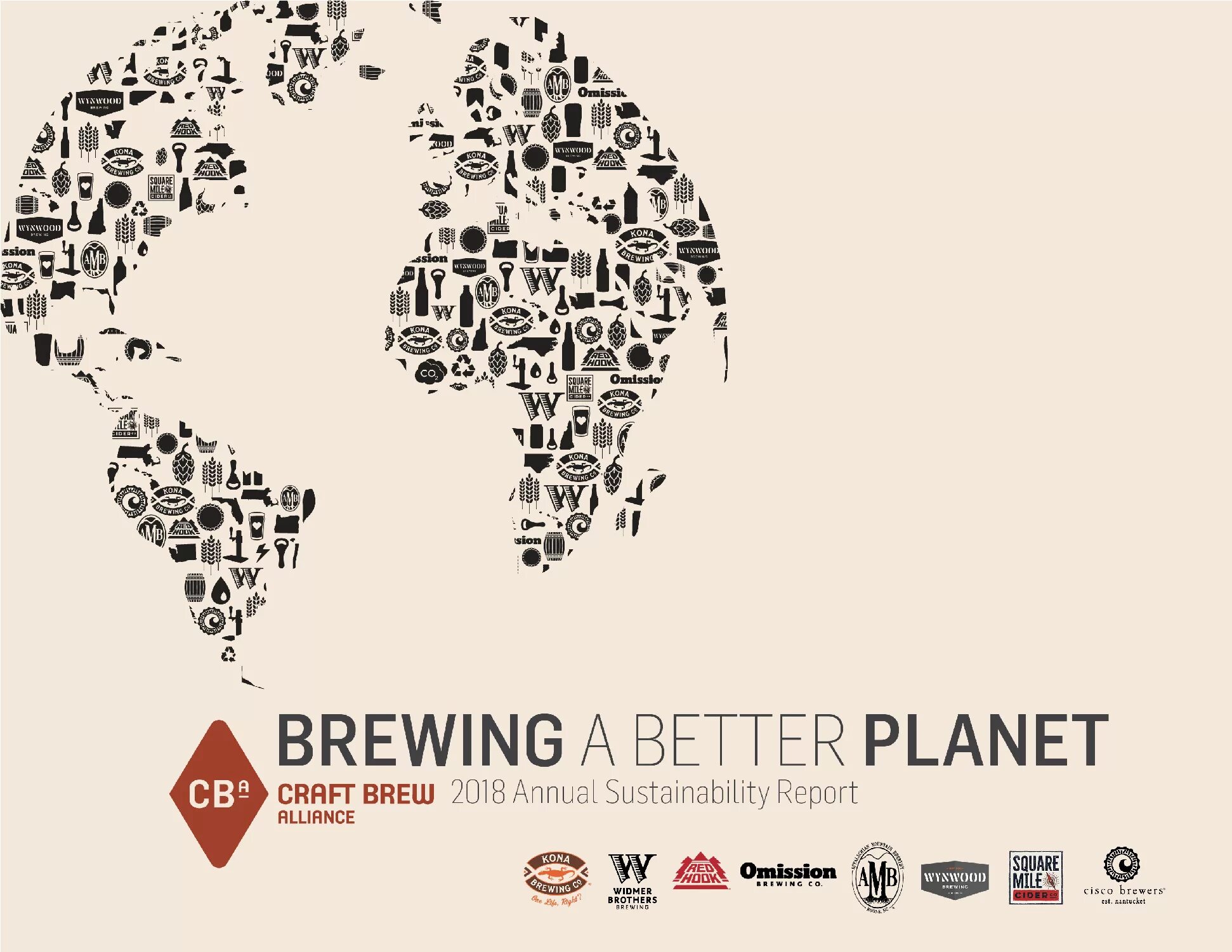 Craft Brew Alliance. Craft Planet карта. Sustainability report