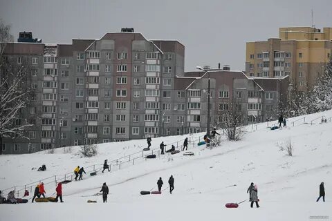 Минск январь