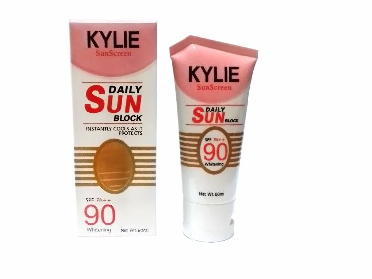 Daily крем солнцезащитные. Kylie sunscreen daily sun block. spf 90 sunscreen. spf и pa. sun screen spf50+pa+.
