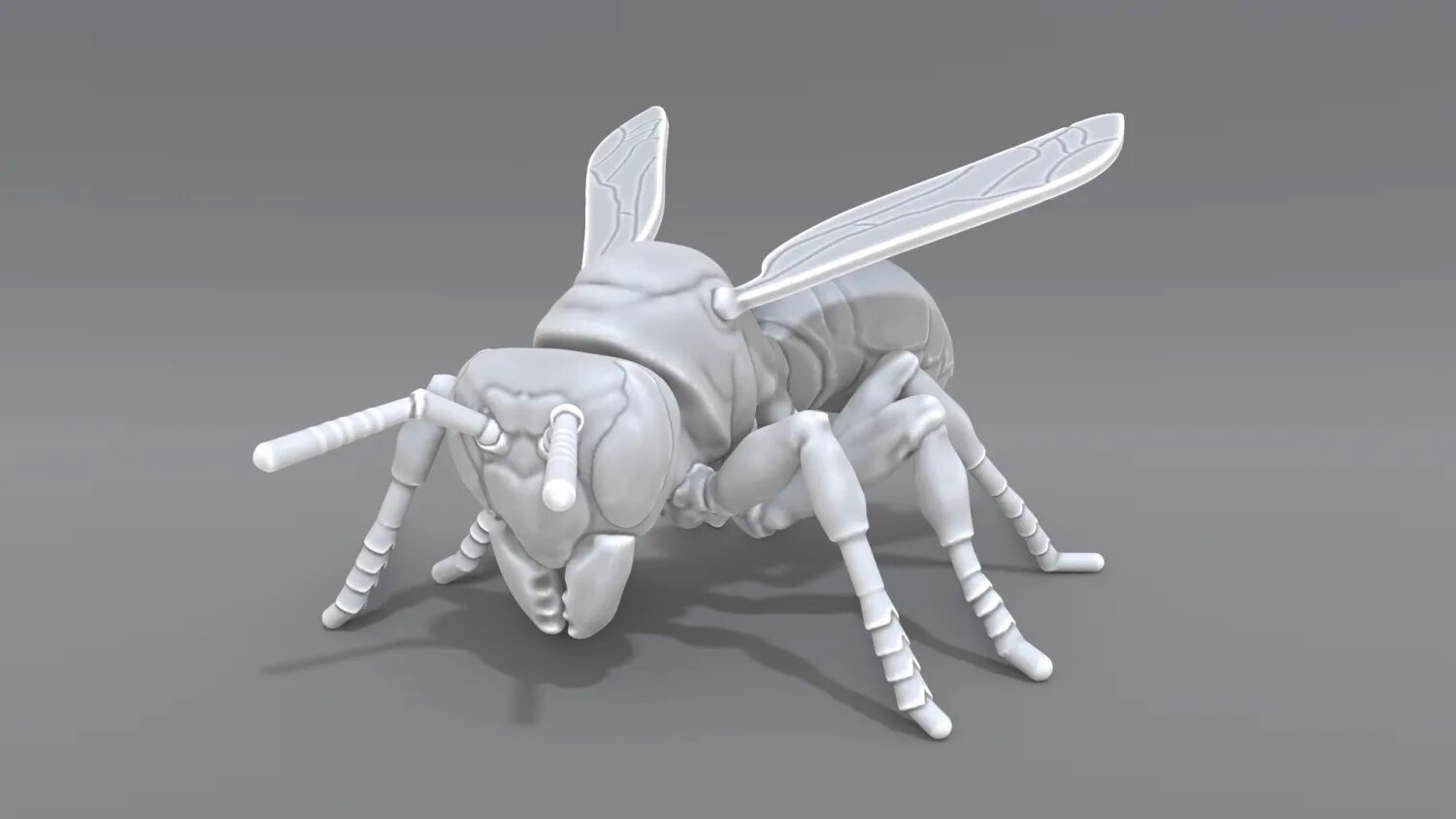 Fbx to stl. The wasp stl.