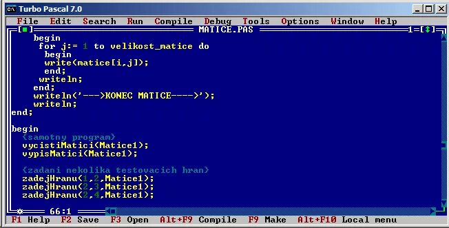 Turbo pascal