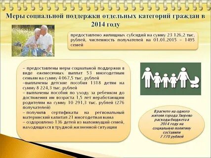 Категории граждан имеющих право на социальную защиту