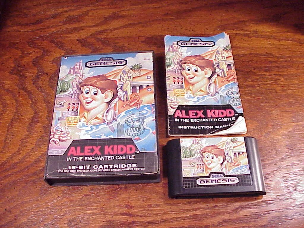 Alex kidd in the enchanted castle. Alex kidd in the enchanted castle