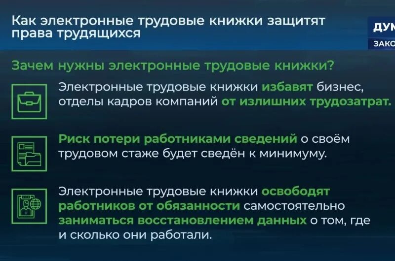 Обязательна ли трудовая электронная