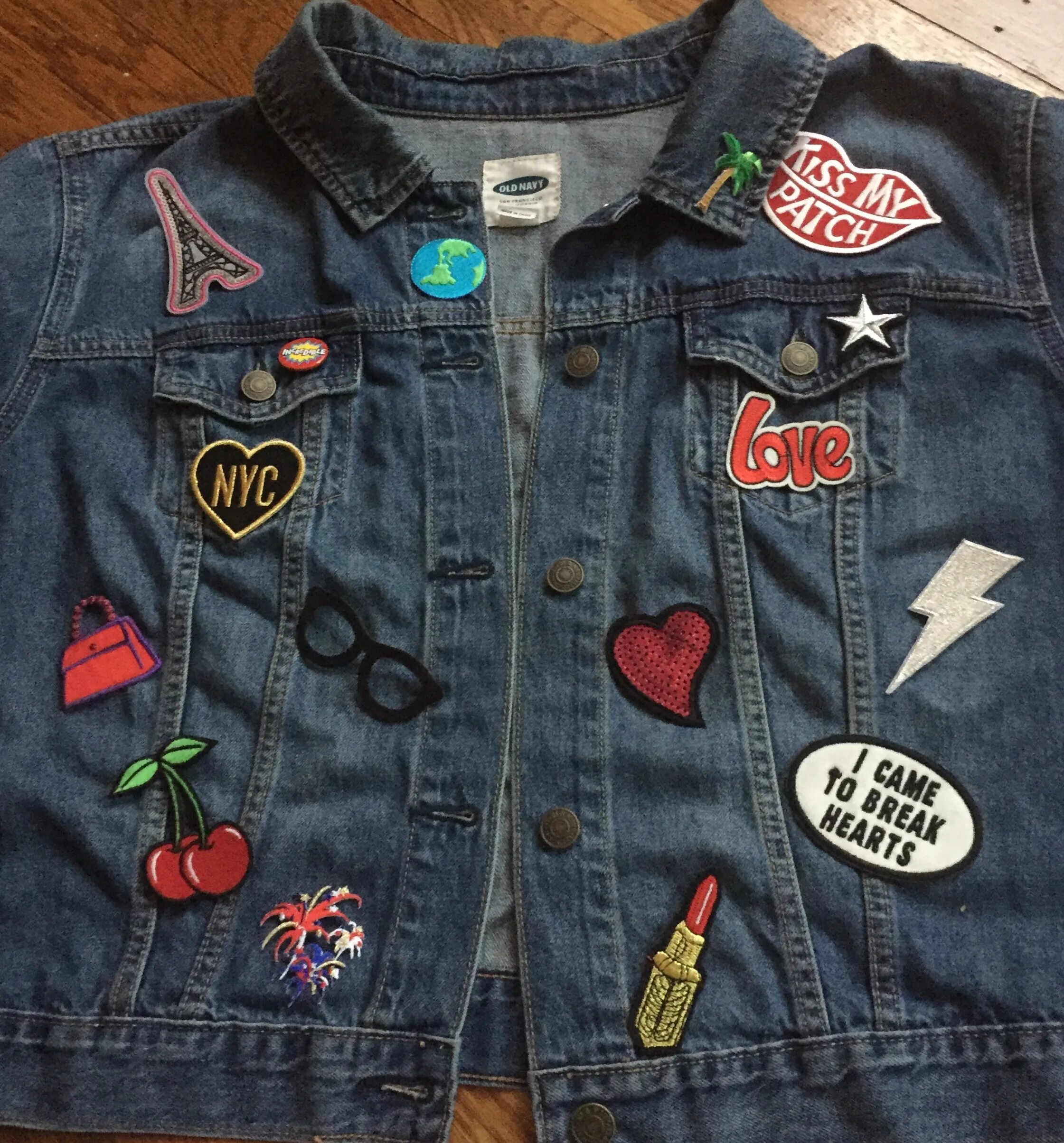 Patch jacket